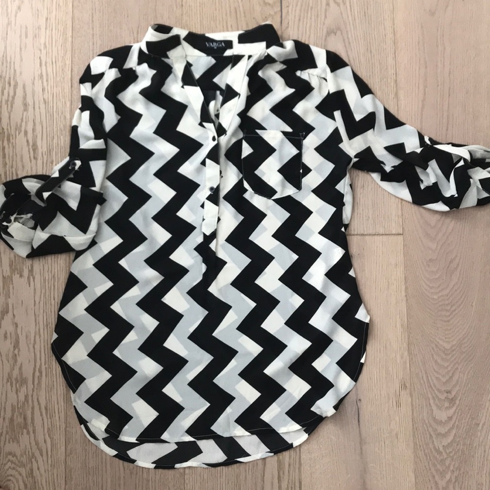 Chevron blouse